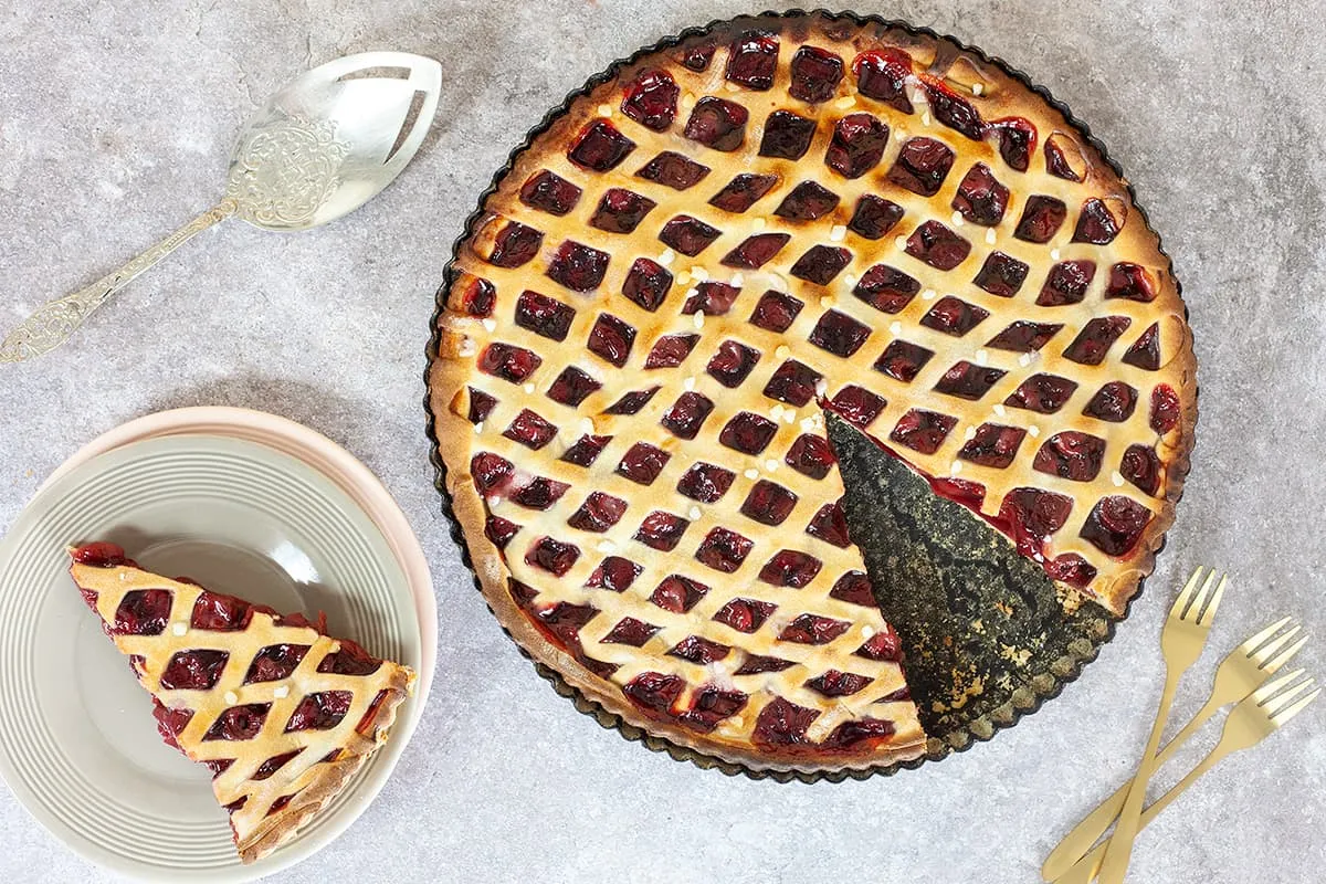 Kersenvlaai (Limburgs recept)