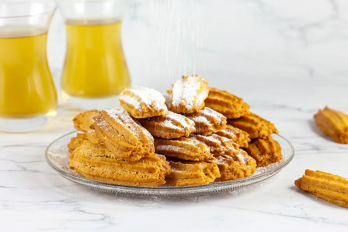 Turkse thee koekjes