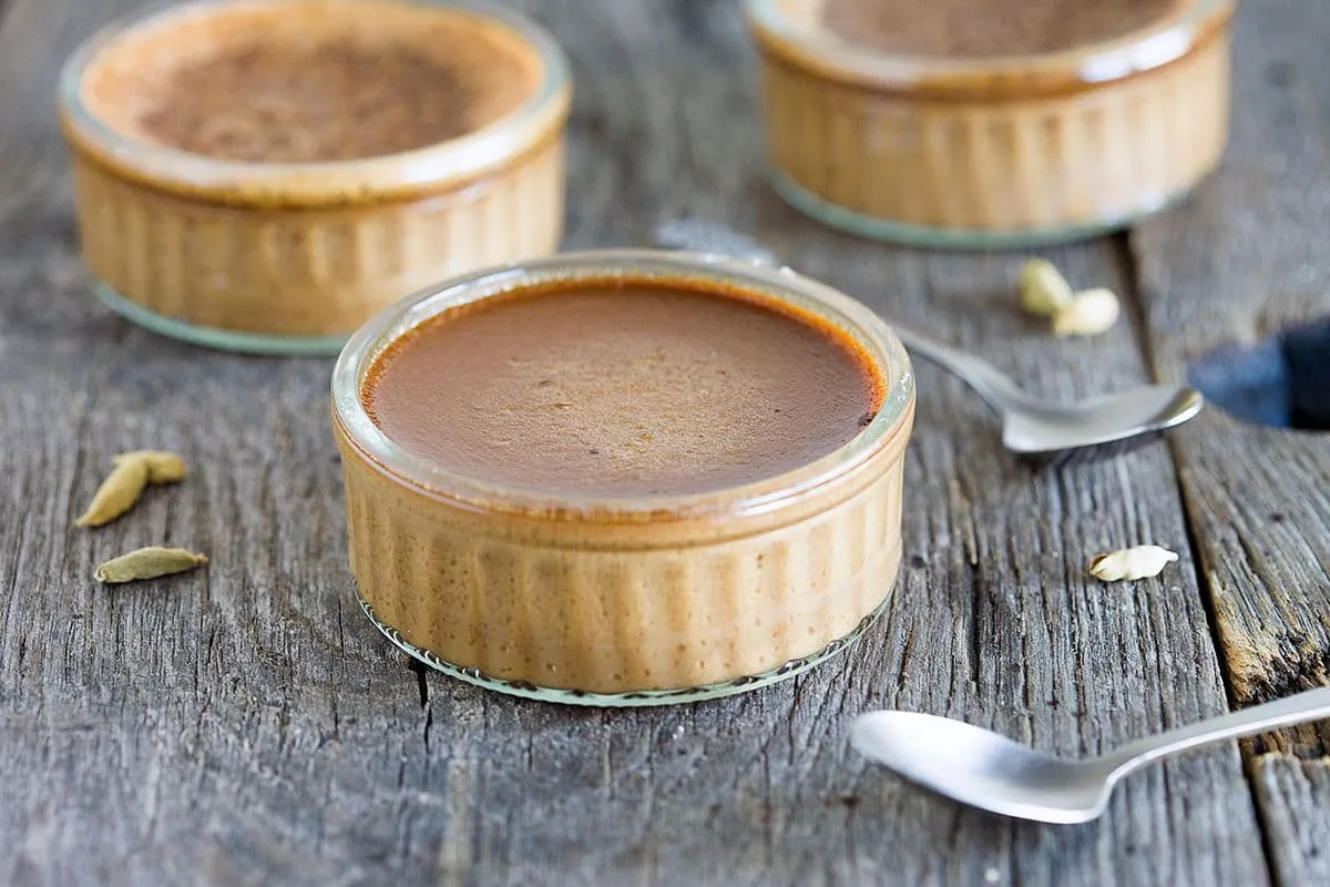 Watalappan - kardamom-kokos custard