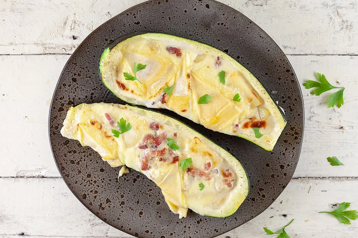 Tartiflette courgette