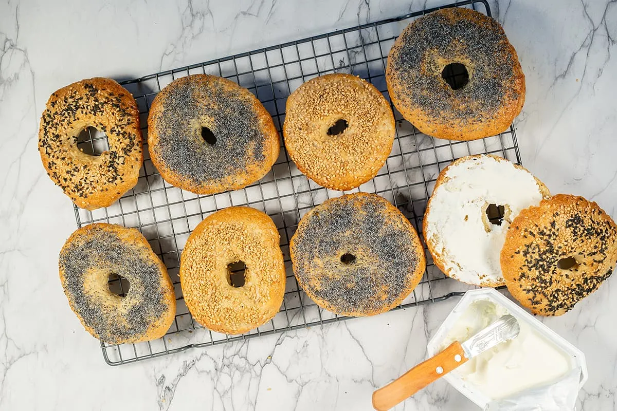 Zelf bagels maken - makkelijk basisrecept