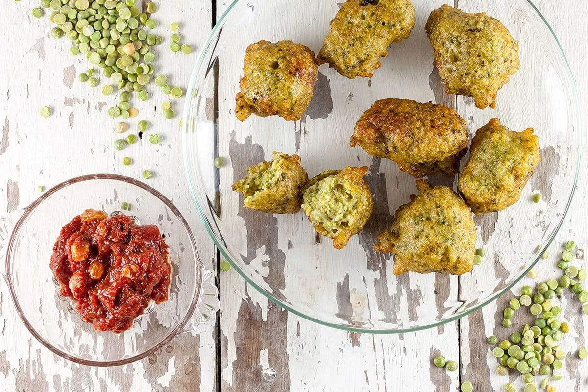 Surinaamse phulauri met zoete tomaten chutney