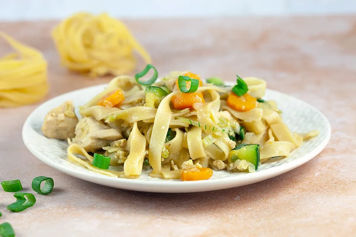 Bami goreng met kip