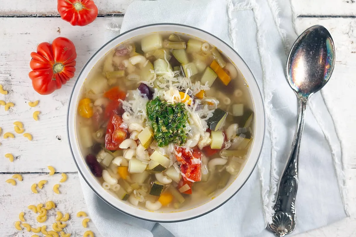 Soupe au pistou - Provençaalse maaltijdsoep