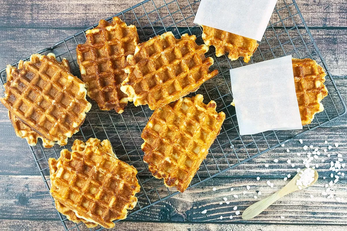 Luikse wafels (suikerwafels) - makkelijk recept