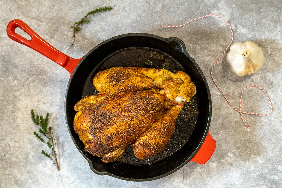 Kip uit de oven (heel makkelijk recept)