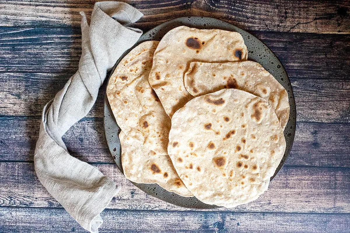 Zelf chapati maken - Indiase platte broodjes
