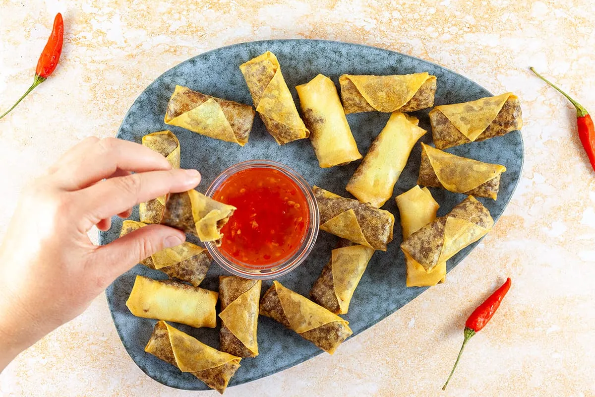 Zelf vlammetjes maken - lekker pittige frituursnack