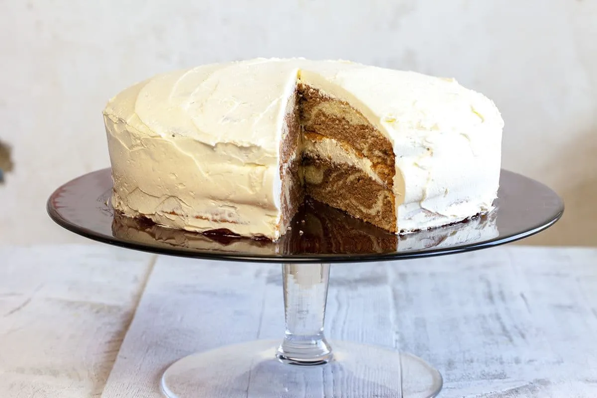 Zebra cake