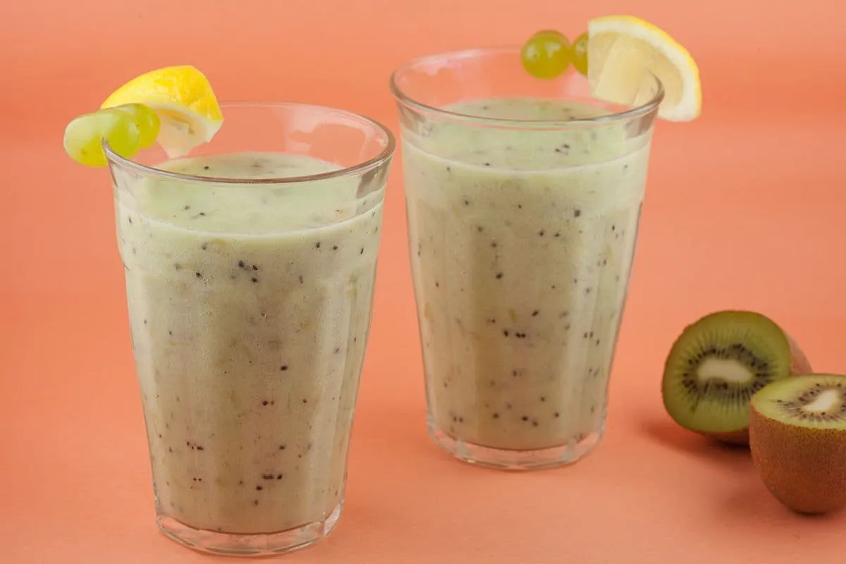 Kiwi-druiven smoothie