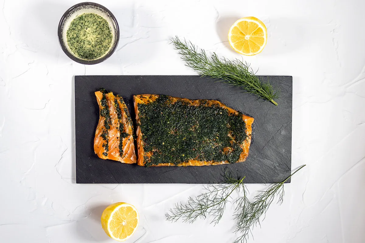 Gravad lax