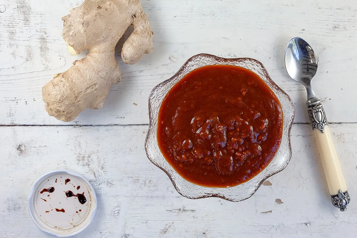 Tamarinde-tomaten chutney