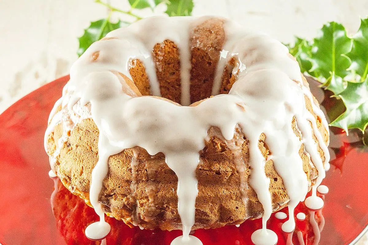 Tulband cake met appel en kaneel