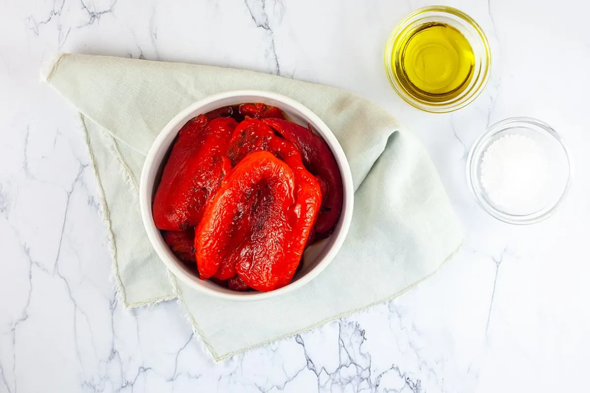 Geroosterde paprika zelf maken