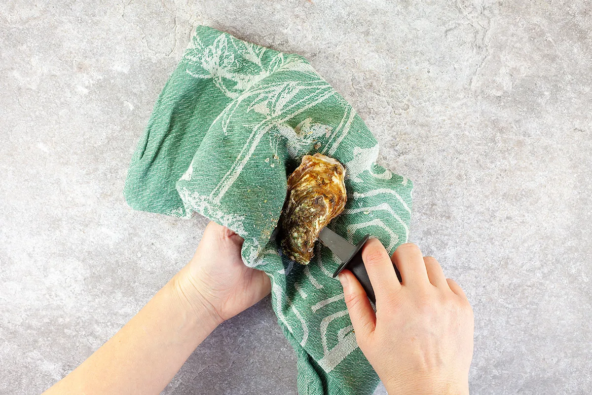 Oesters openen
