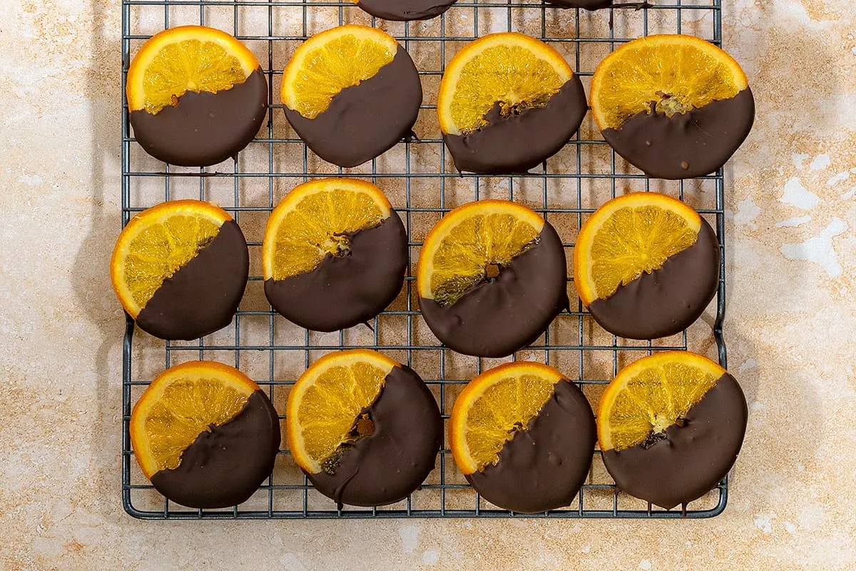 Gekonfijte sinaasappel met chocolade zelf maken