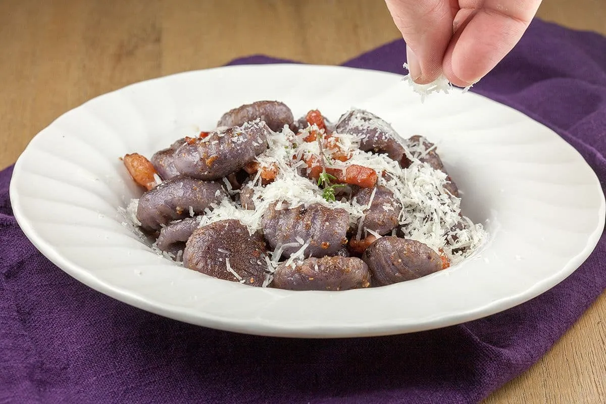 Truffelaardappel gnocchi