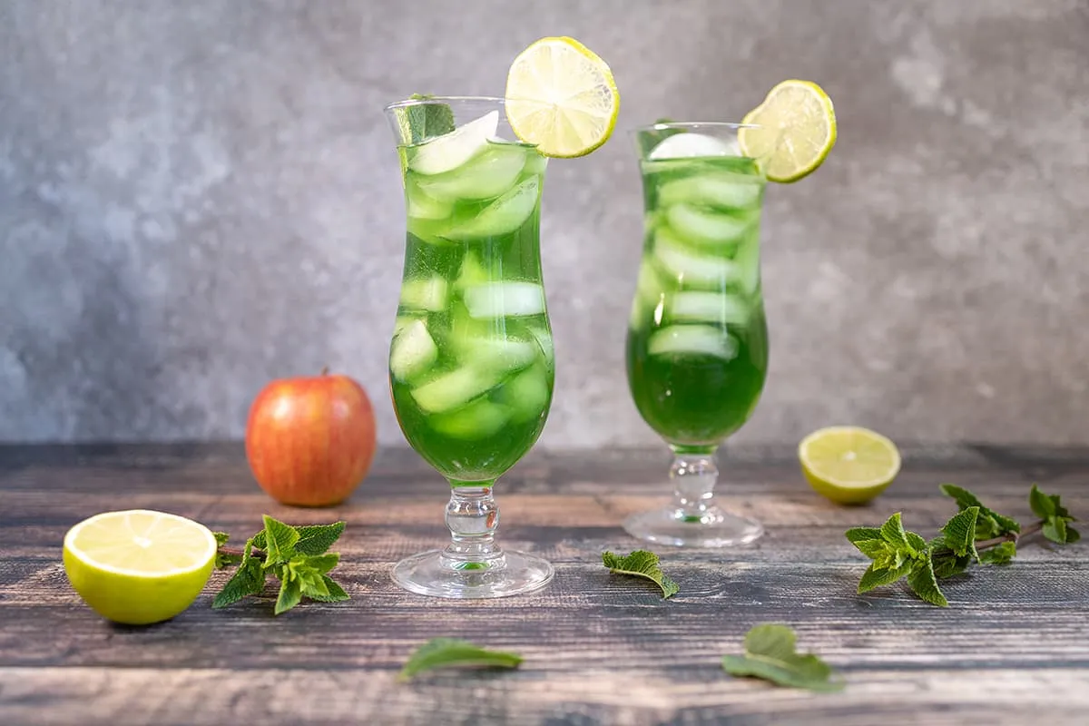 Get 27 cocktail met Franse pepermuntlikeur