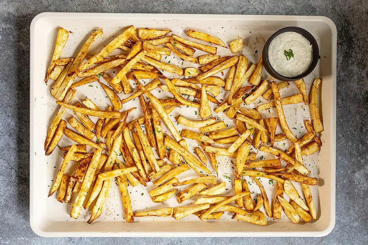 Pastinaak frietjes - makkelijk zelf te maken