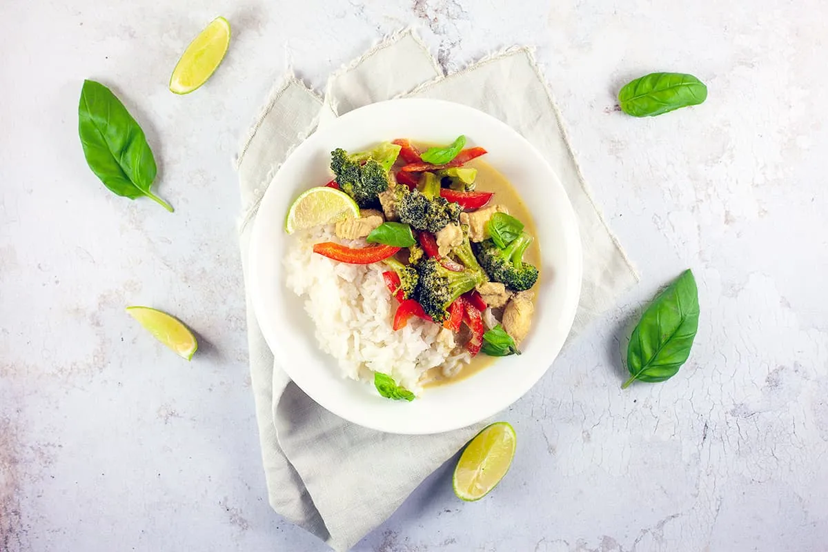 Thaise groene curry