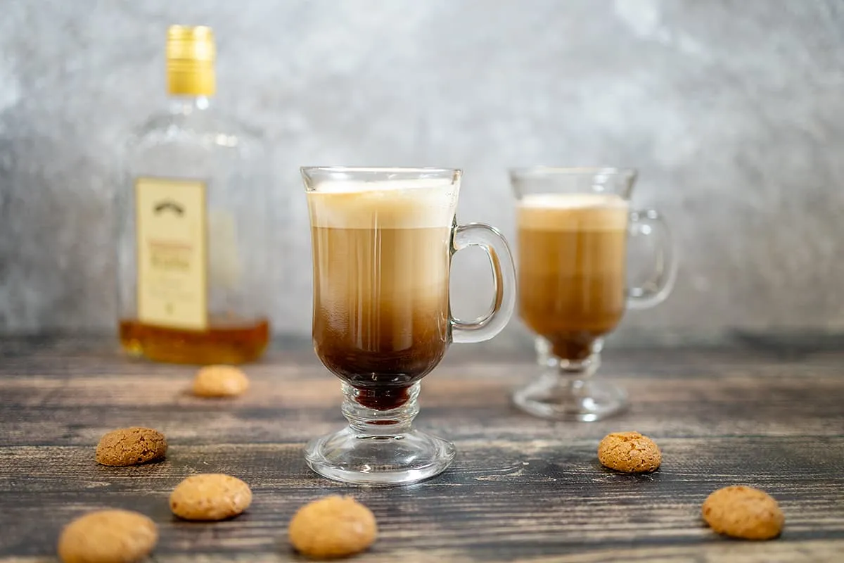 Amaretto koffie - met amandelmelk