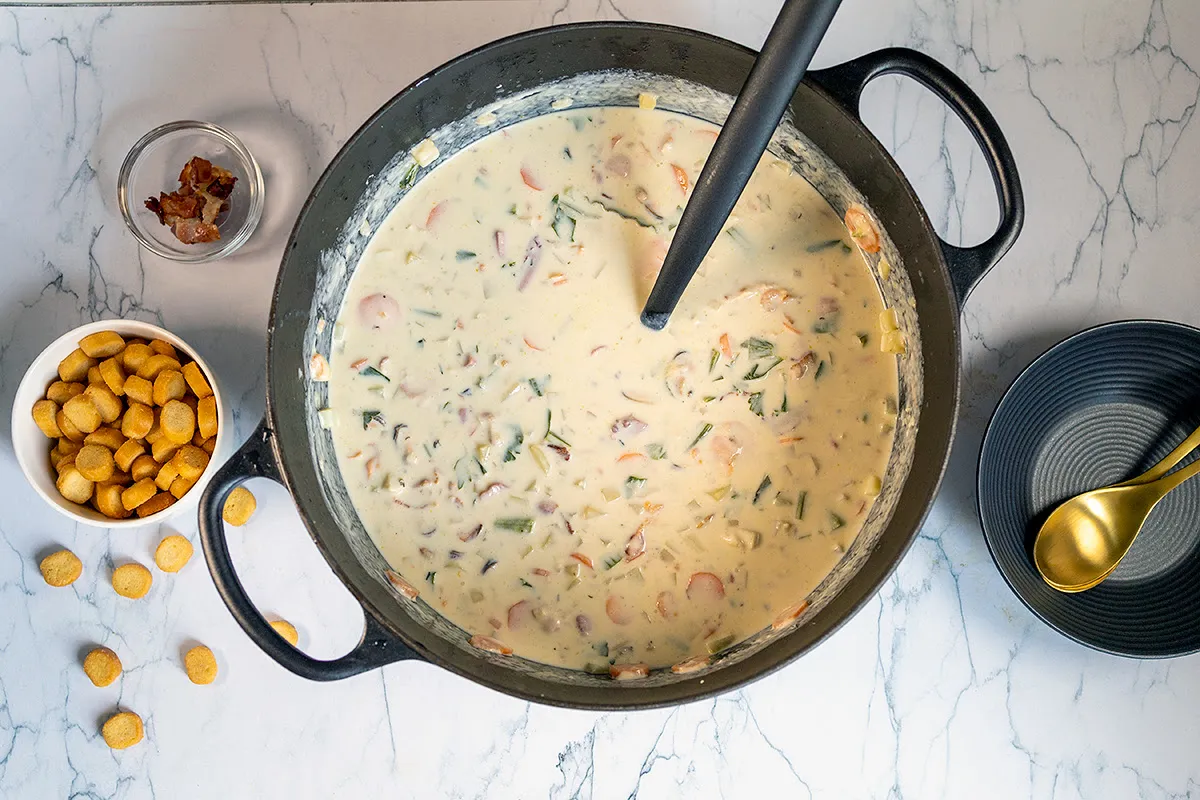 Clam chowder