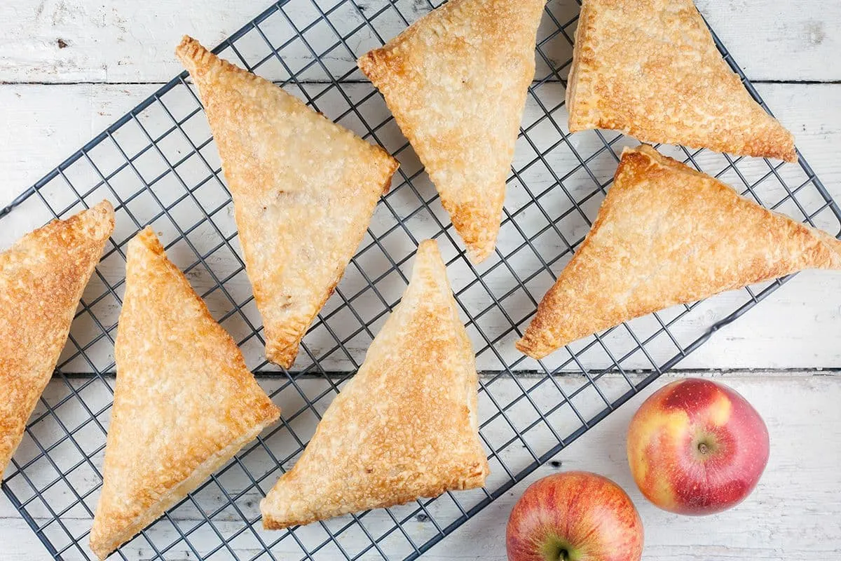Appelflappen - simpel recept met bladerdeeg