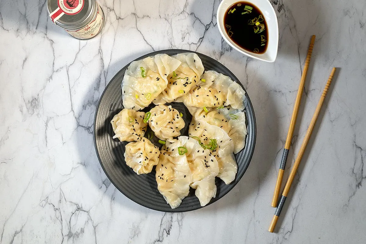 Chinese dumplings met kip - vol smaakmakers