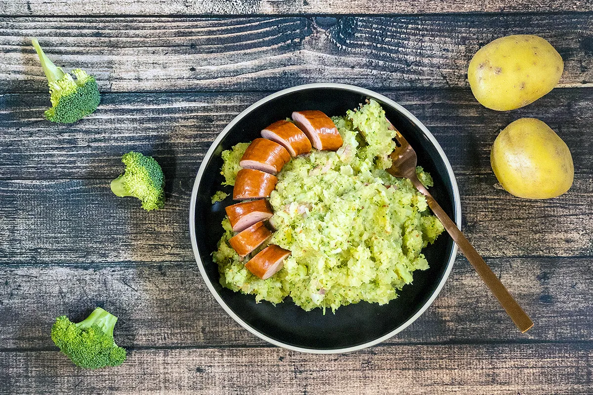 Broccoli stamppot - smaakvol, snel en lekker smeüig