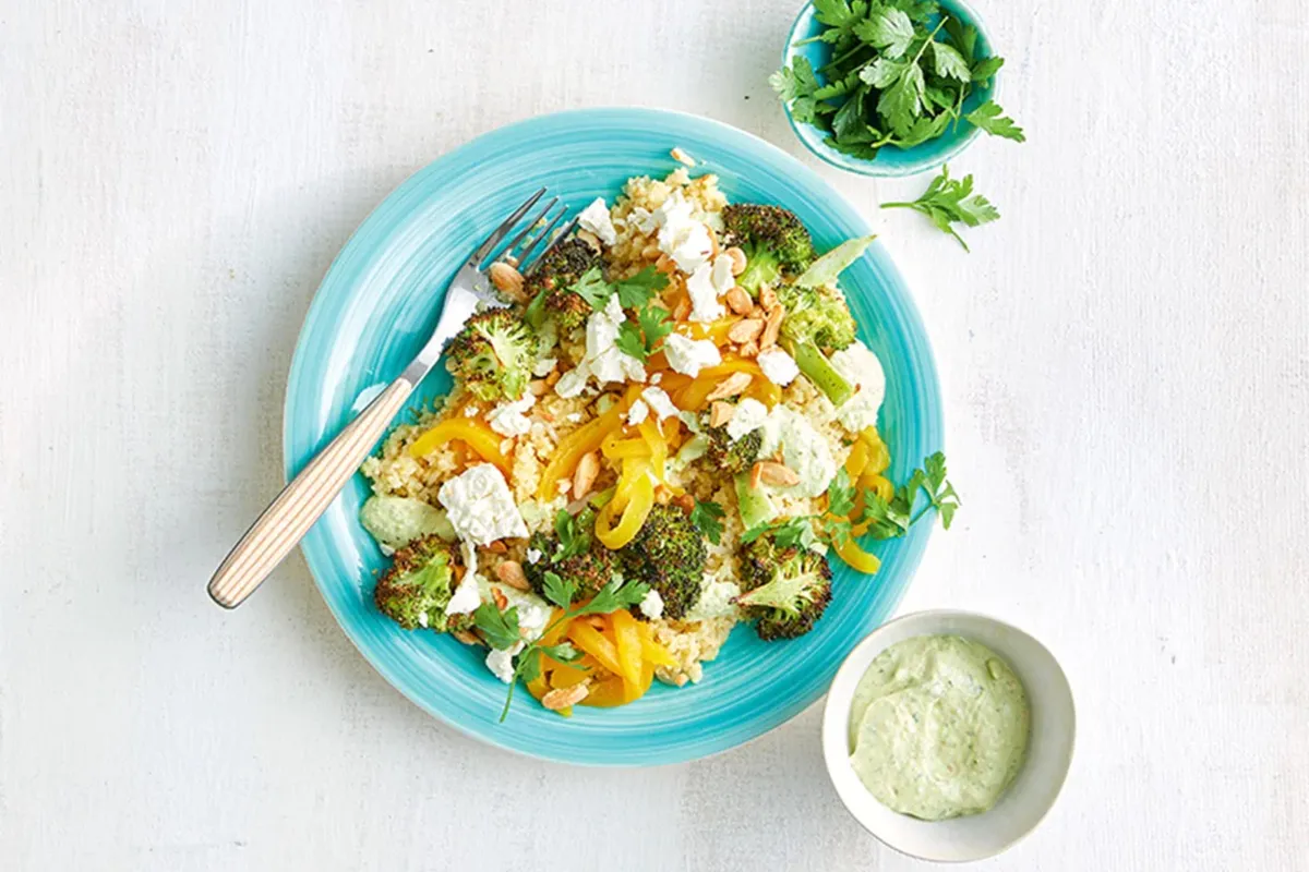 Geroosterde broccoli met bulgur: verrassend verrukkelijk