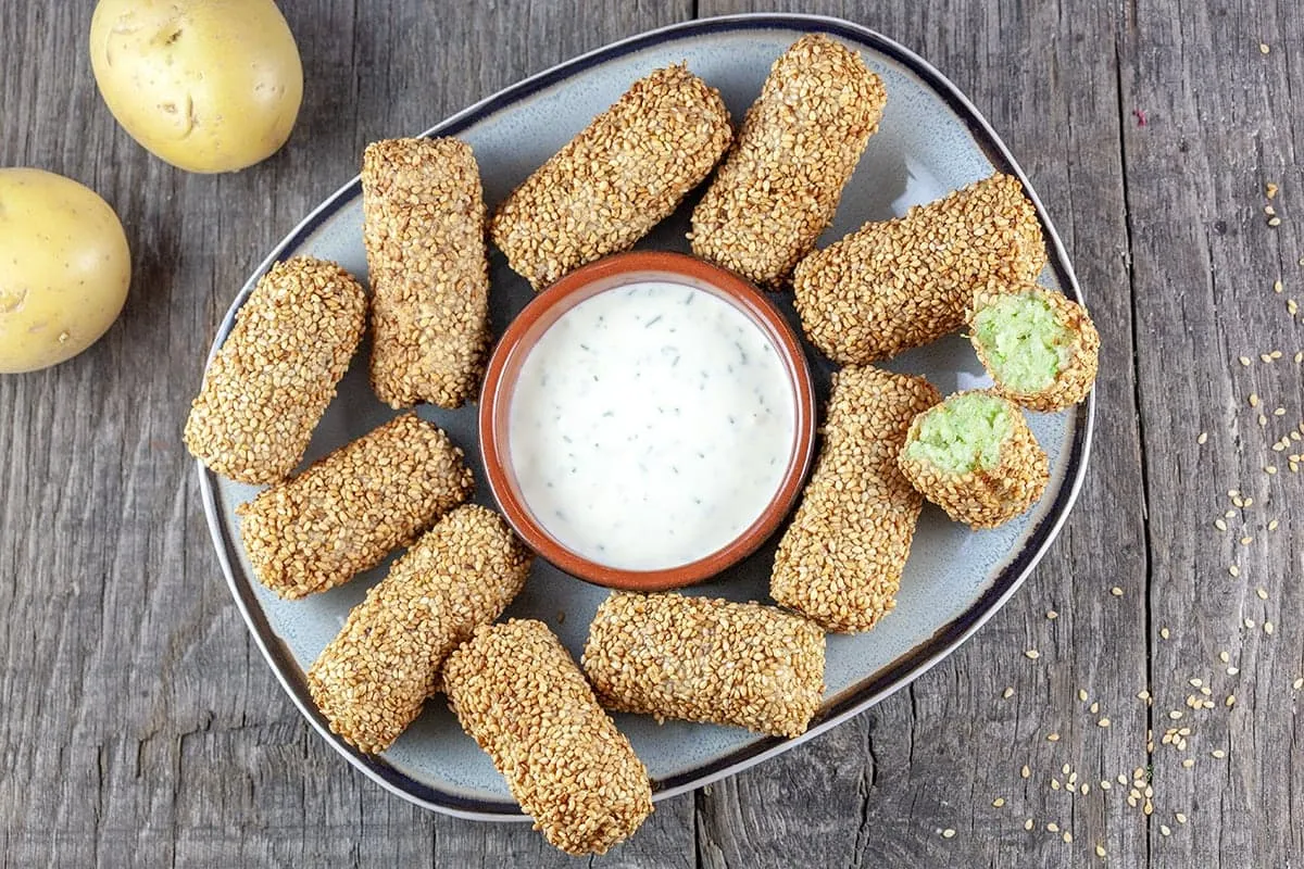 Broccoli kroketjes in een krokant jasje