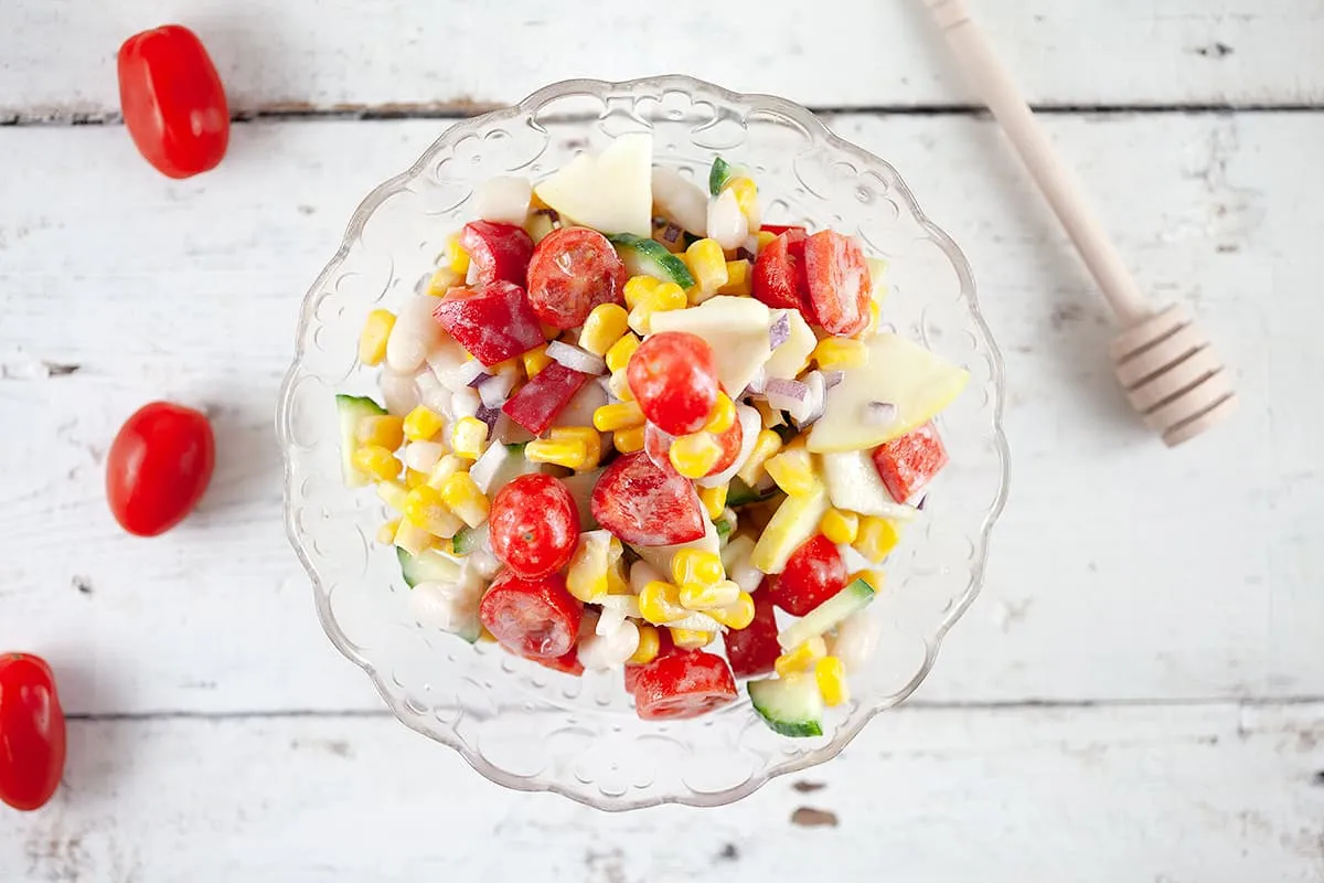 Maïs salade
