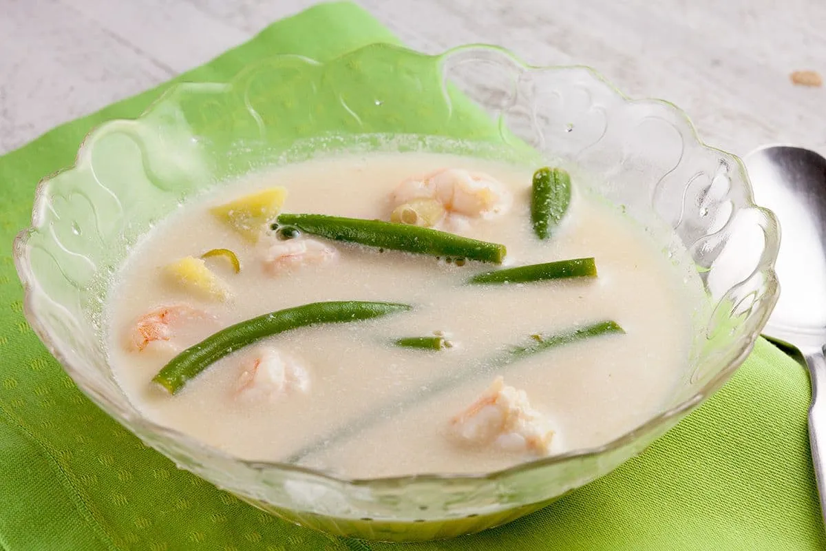 Thaise kokos garnalensoep