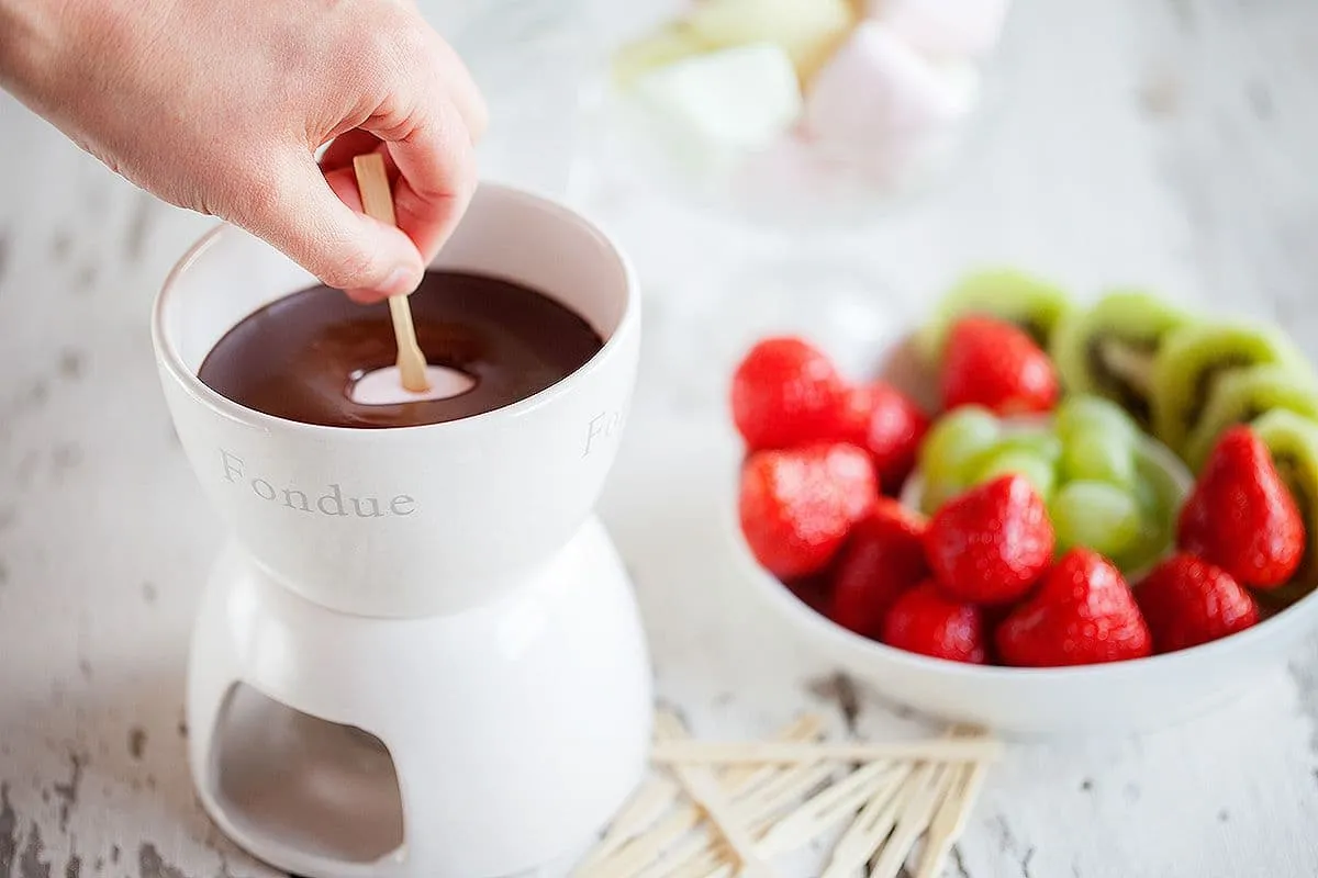Chocoladefondue