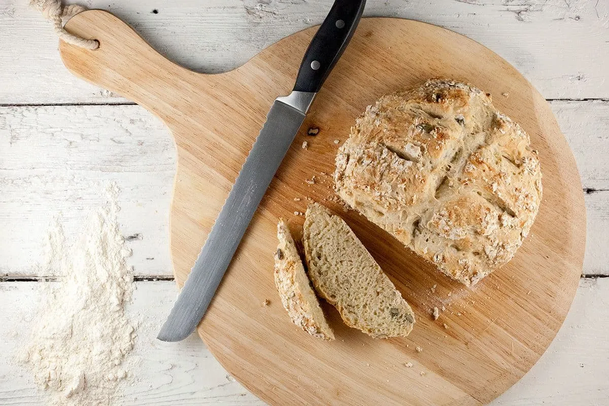 Brood zonder kneden - zonder keukenmachine súper makkelijk zelf te maken