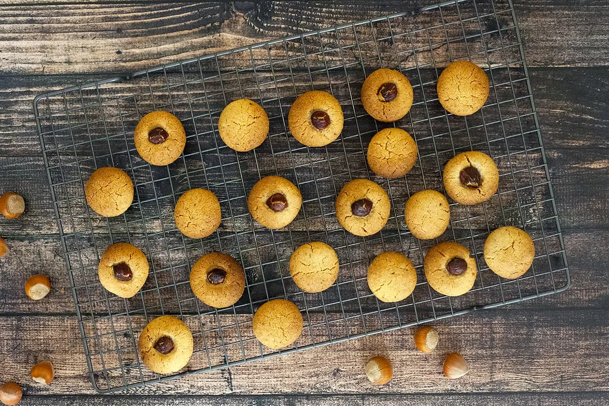 Lekkere brosse hazelnootkoekjes