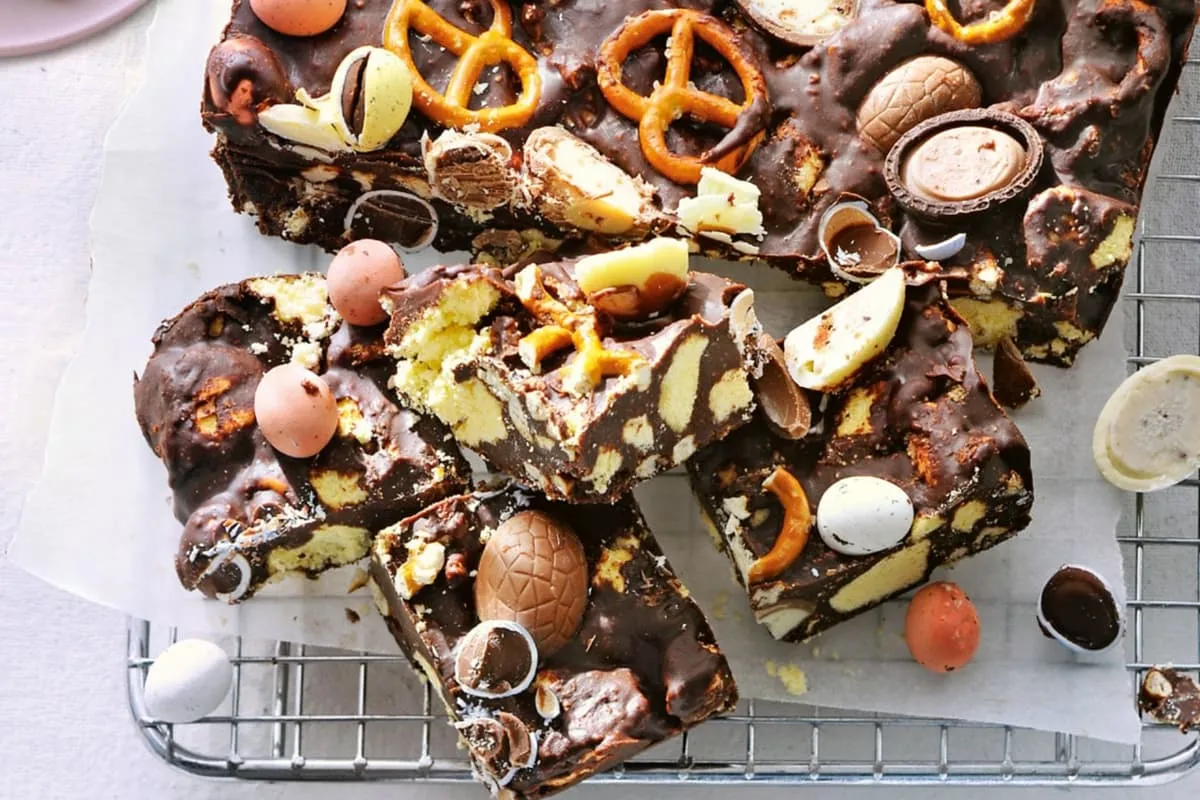 Rocky road met paaseitjes