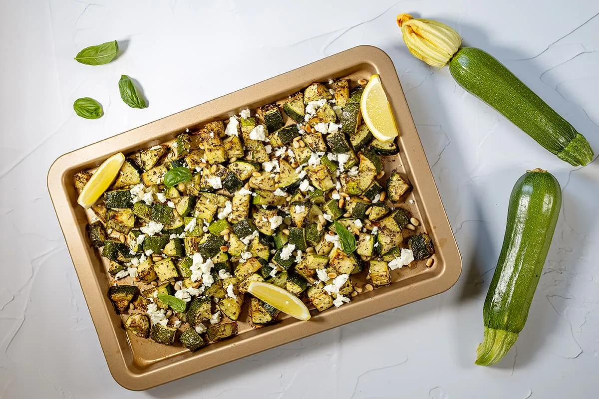 Courgette uit de oven