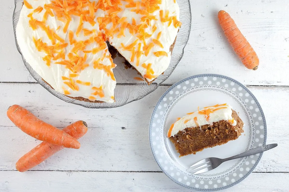 Carrot cake (worteltjestaart)