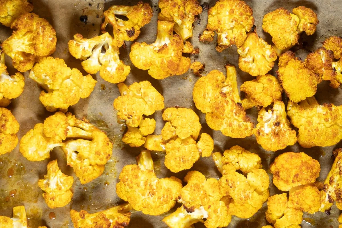 Geroosterde bloemkool uit de oven - heerlijk kruidig