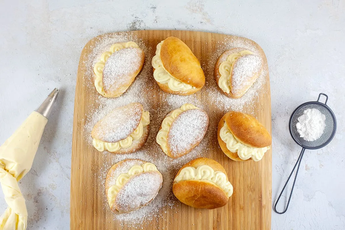 Puddingbroodjes