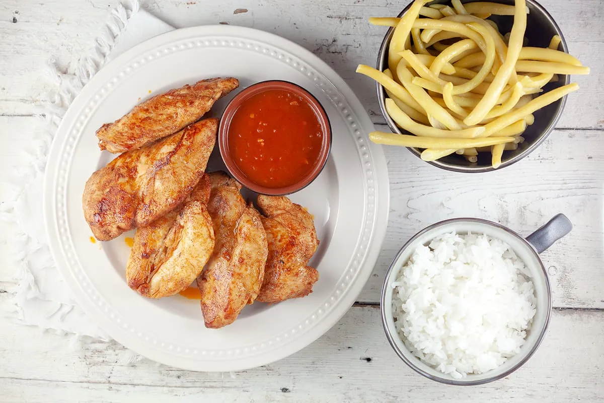 Kip piri piri - zonder pakjes of zakjes