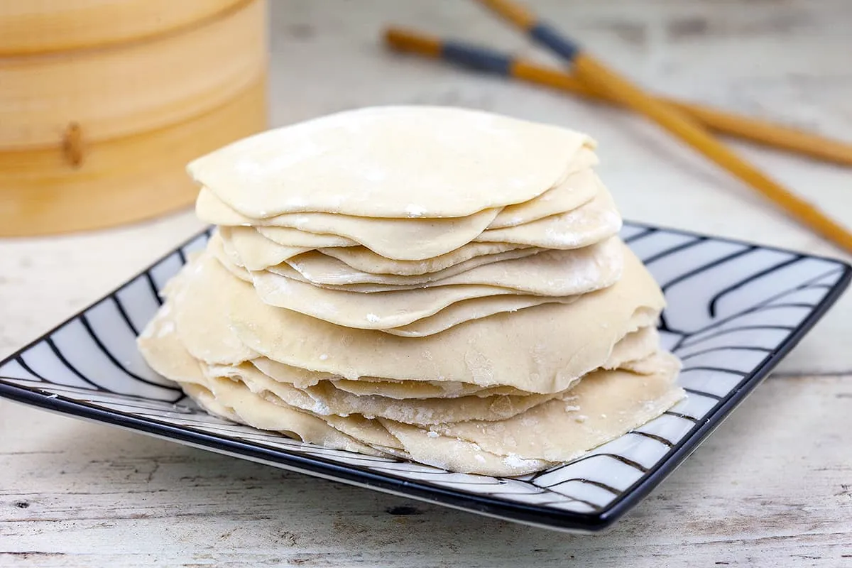 Zelf dumpling (gyoza) vellen maken - basisrecept