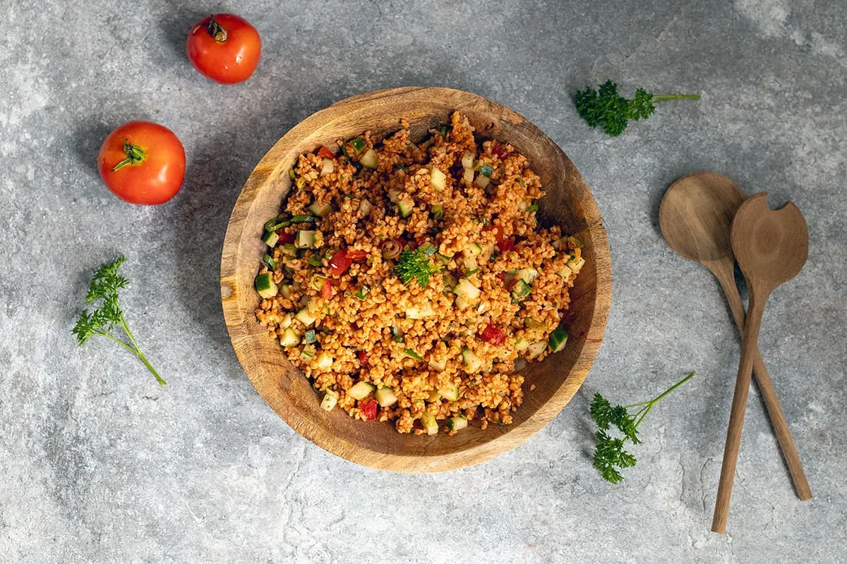 Kisir - Turkse bulgursalade