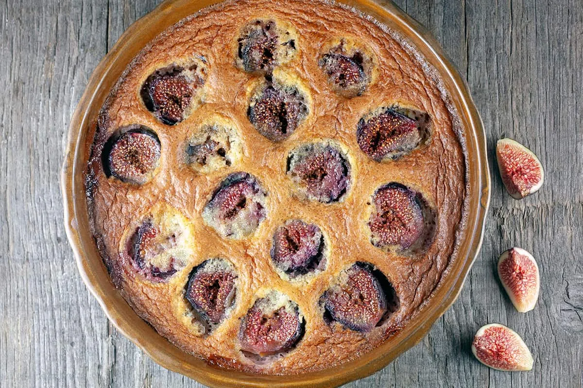 Vijgen clafoutis