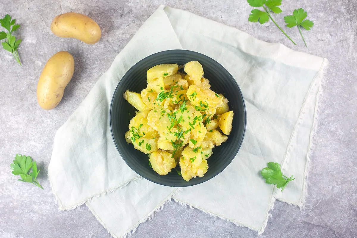 Kartoffelsalat - Duitse aardappelsalade