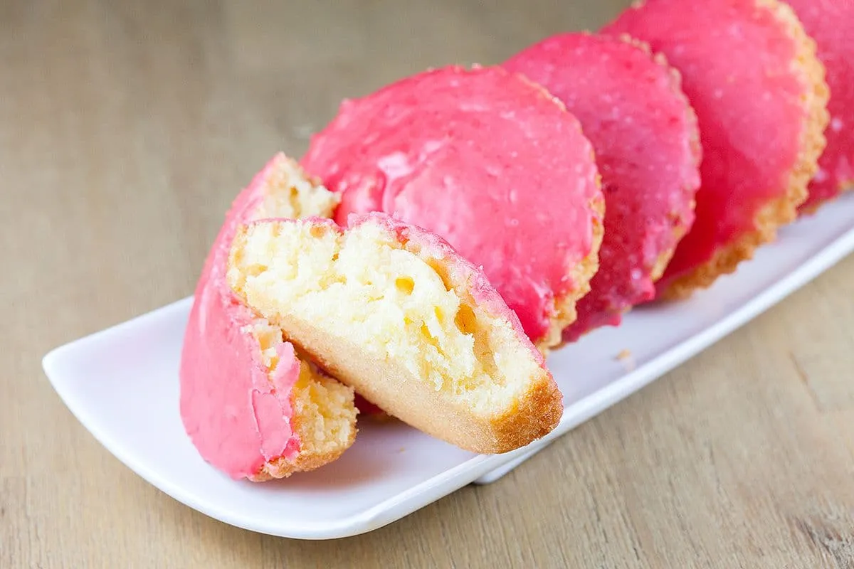 Roze koeken recept (maak zelf glacé koeken)