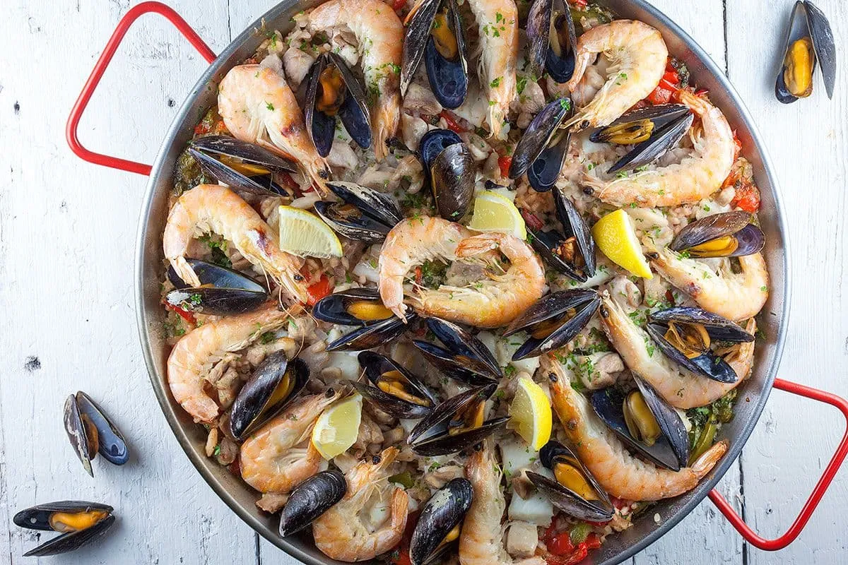 Paella - simpel Spaans recept