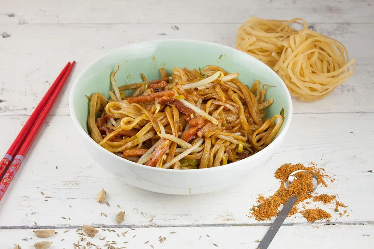 Snelle bami goreng