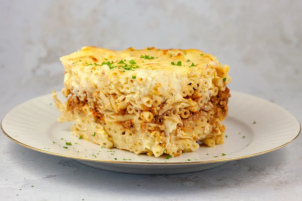 Pastitsio - een Griekse pasta ovenschotel